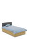 Ліжко Wake Up S 120 White Oak