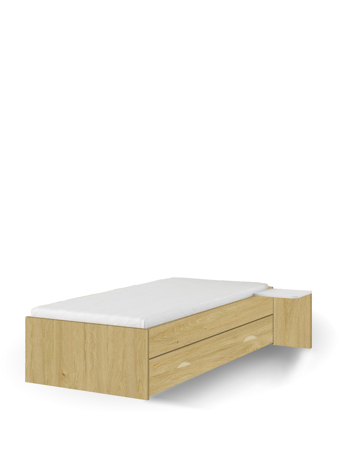 Ліжко 90x200 низьке Young Oak