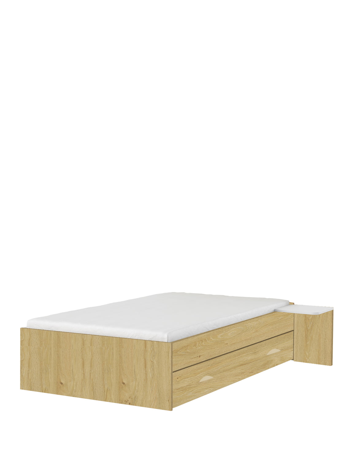 Ліжко 120x200 низьке Young Oak