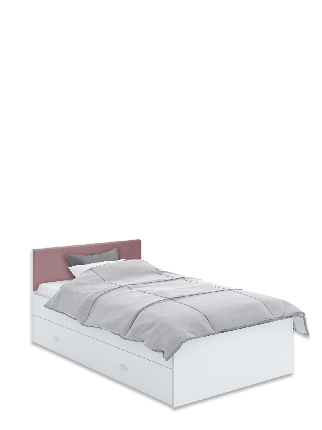 Ліжко 120x200 S White Pink
