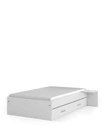 Ліжко 120x200 низьке Young White