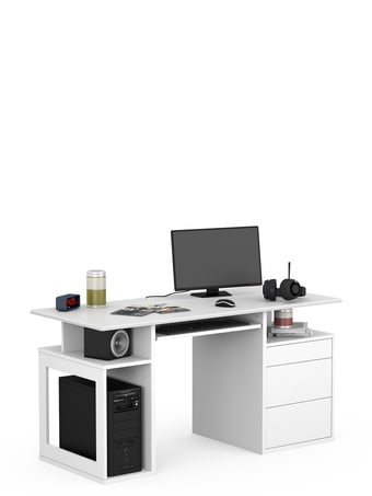 Письмовий стіл Game Box Uni White