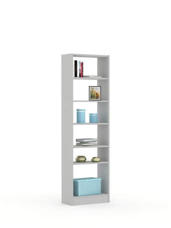 Стелаж до шафи 200 White Grey