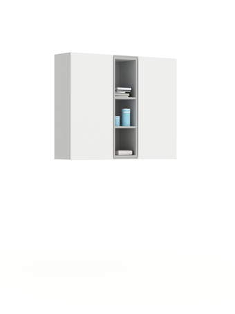 Шафка підвісна 1250-30 White Grey