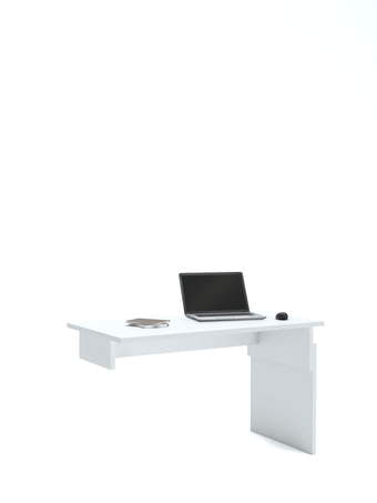 Письмовий стіл Flex Plus 125 White