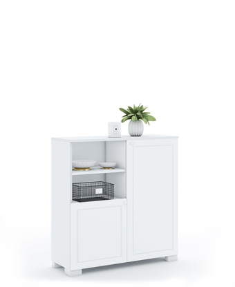 Стелаж 100 низький Frame White