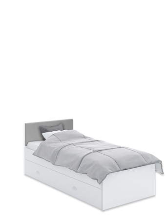 Ліжко 90x200 S White Stone