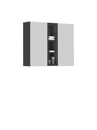 Шафка підвісна 1250-30 Dark Grey