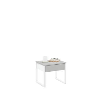 Нічний столик Mode White Grey