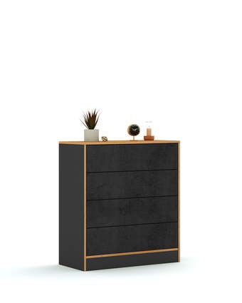 Комод 90 Mode Concrete Oak