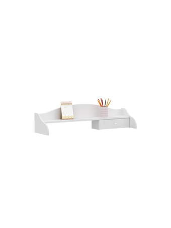 Надставка до письмового столу 120 правий ReStyle White
