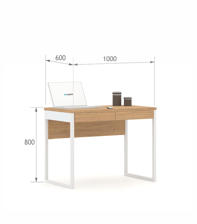 Biurko 100 White Oak